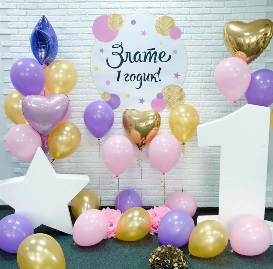 Декорации и шары